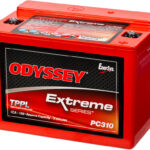 ODYSSEY PC310 AGM Batteri 12V 8AH 100CCA (138x86x99mm) Polstilling 5 - Plusspol til hÃƒÂ¸yre-0