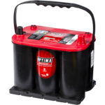 OPTIMA AGM Red Top 12V 44AH 730CCA (237x172x197mm) Polstilling 5 - Plusspol til hÃƒÂ¸yre 8035-255-0