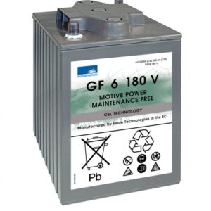 SONNENSCHEIN GEL Batteri 6V 180AH (246x192x275mm) +diagonalt-0