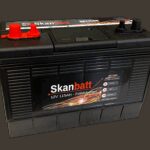 SKANBATT Fritidsbatteri 12V 115AH 800CCA (330x172x222/242mm) Dual Pol-0