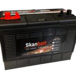 SKANBATT Fritidsbatteri 12V 115AH 800CCA (330x172x222/242mm) Dual Pol-0