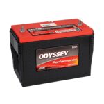 ODYSSEY ODP-AGM31 AGM Batteri 12V 100AH 925CCA (330x172x243mm) Polstilling 4 - Plusspol til venstre (stud)-0