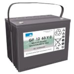 SONNENSCHEIN GEL Batteri 12V 63AH (261x171x210mm) Polstilling 4 - Plusspol til venstre-0