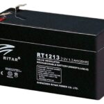RITAR AGM Batteri 12V 1,3AH (97x43x52mm) F1-0