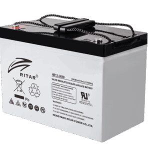 RITAR High Rate AGM Batteri HR12-340W (12V 90Ah C20)-0