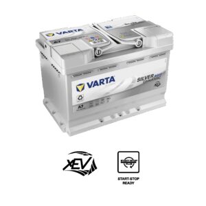 VARTA Silver Dynamic AGM Batteri 12V 70AH 760CCA (278x175x190/190mm) Polstilling 5 - Plusspol til hÃƒÂ¸yre A7 xEV-0