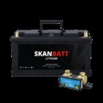 SKANBATT Lithium Batteri 12V 150AH 150A BMS (352x174x190mm) - Med Bluetooth - NYHET (kan forhÃƒÂ¥ndsbestilles)-0