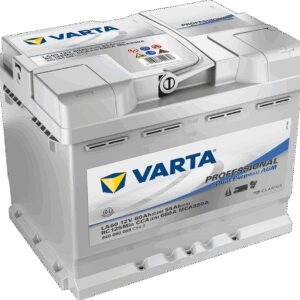 VARTA Fritidsbatteri AGM Batteri 12V 60AH 680CCA (242x175x190/190mm) Polstilling 5 - Plusspol til hÃƒÂ¸yre LA60-0