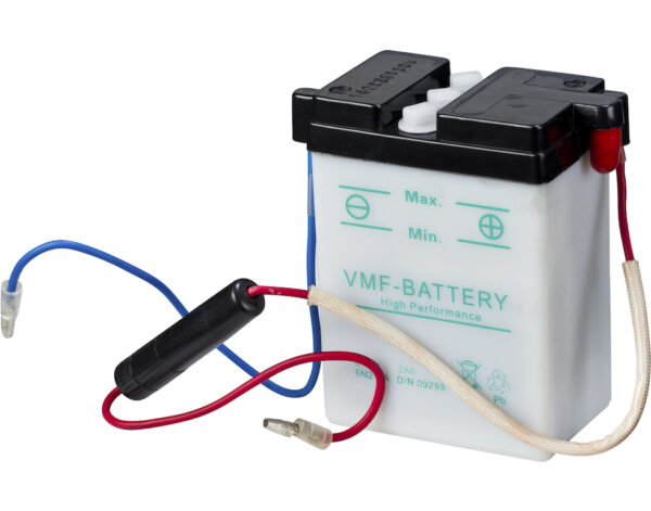 MC Batteri 6V 2AH 20CCA (70x47x96mm) +diagonalt | 6N2-2A-0 MC Batteri 6V 2AH 20CCA (70x47x96mm) +diagonalt | 6N2-2A-0