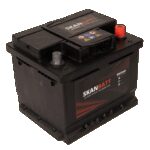 SKANBATT Fritidsbatteri 12V 45AH 400CCA (207x175x175/175mm) Polstilling 5 - Plusspol til hÃƒÂ¸yre-0
