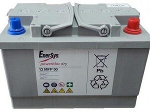 ENERSYS 12MFP50 Powerblock GEL 12V 50AH (278x175x190mm)-0
