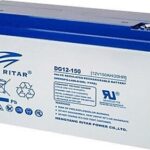 RITAR GEL Deep Cycle Batteri 12V 150AH (483x170x241mm) Polstilling 4 - Plusspol til venstre-0