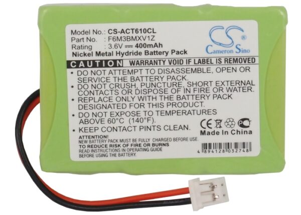400mAh for Auerswald Comfort DECT 610-117623