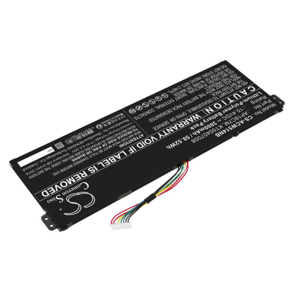 3800mAh for Acer Swift 5 SF514-54GT-595G,TravelMate Spin P4 TMP414RN-51-72QA,Swift 3 SF316-51-77LN,ConceptD 3 Ezel CC315-72P-77NA,ConceptD 3 Ezel CC315-72P-74BY,Swift 5 SF514-54GT-73S8,Swift3 SF313-52-54TJ,Swift 5 SF514-55GT-580G,Swift 3 SF313-52-502K,Swi-122256