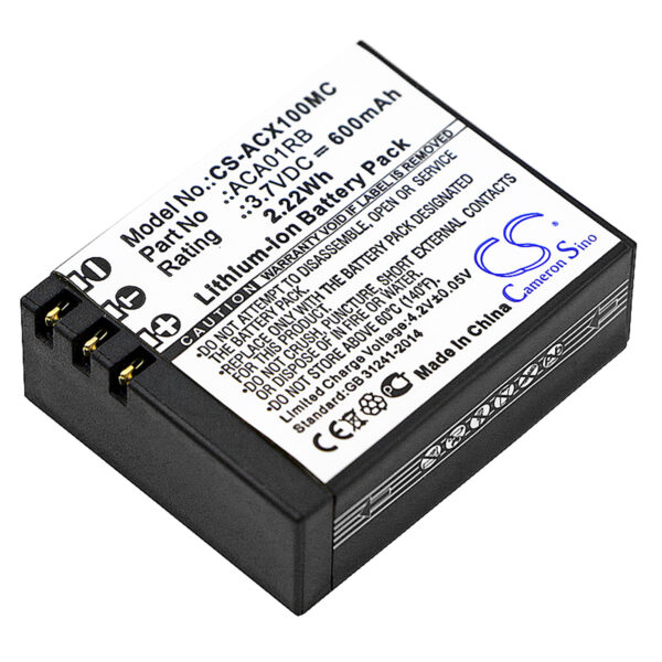 600mAh for ACTIVEON CX,CX HD,CX Gold-0 600mAh for ACTIVEON CX,CX HD,CX Gold-0