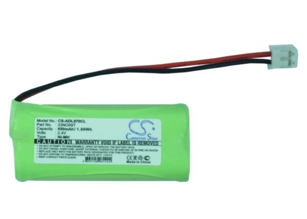 650mAh for Alcatel Versatis 50,Versatis 150,Versatis 250,Versatis 350-117691