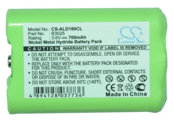 700mAh for Audioline CDL1800-117499