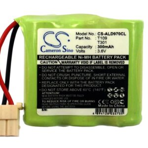 300mAh for Audioline 970,971,971G-117516