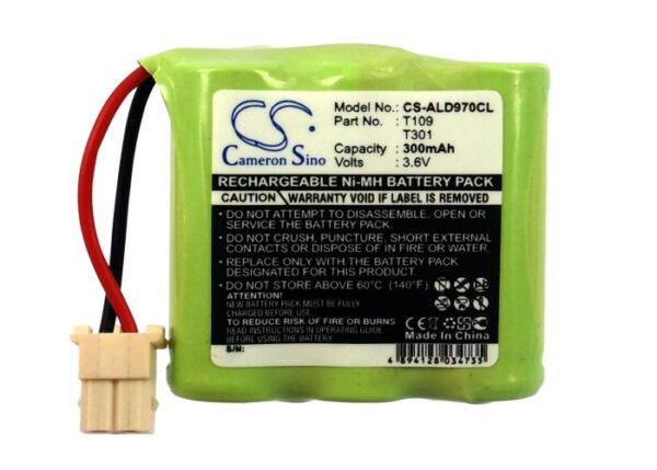 300mAh for Audioline 970,971,971G-117516