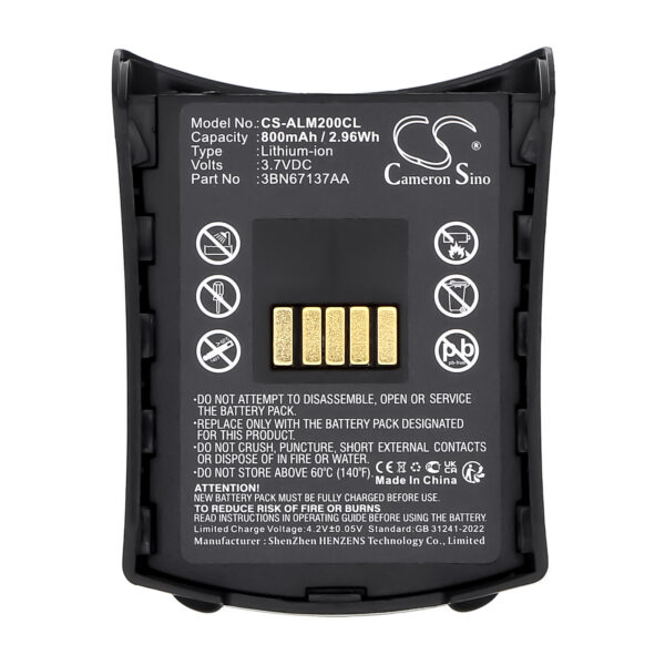 800mAh for Alcatel Mobile Reflexes 200-117270