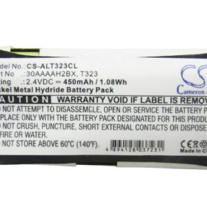 450mAh for AEG Ventura TD9571,Ventura TD9871,D9,D10,Ventura FS,SMS-117525