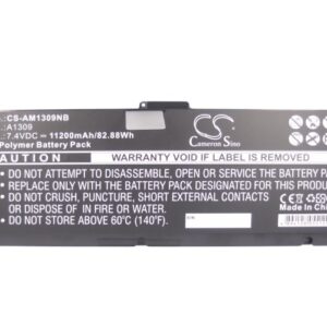 11200mAh for Apple MacBook Pro 17" A1297 2009 Version,MacBook Pro 17" MC226*/A,MacBook Pro 17" MC226CH/A,MacBook Pro 17" MC226J/A,MacBook Pro 17" MC226LL/A,MacBook Pro 17" MC226TA/A,MacBook Pro 17" Precision Aluminum Unibody 2009 Version,MacBook Pro 17" M-126273