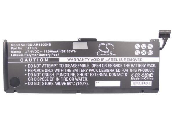 11200mAh for Apple MacBook Pro 17" A1297 2009 Version,MacBook Pro 17" MC226*/A,MacBook Pro 17" MC226CH/A,MacBook Pro 17" MC226J/A,MacBook Pro 17" MC226LL/A,MacBook Pro 17" MC226TA/A,MacBook Pro 17" Precision Aluminum Unibody 2009 Version,MacBook Pro 17" M-126273