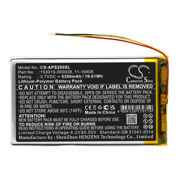5300mAh for Appareo Stratus 2,Stratus 3,Stratus 2S-119245
