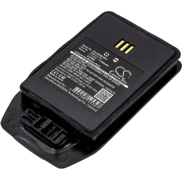1100mAh for Ascom D81,660273,DH5,DH5-AABAAA/2E,D61,D65-0