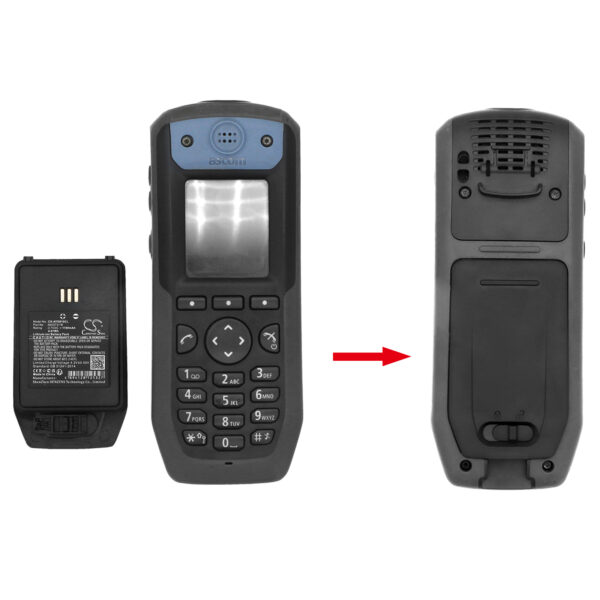 1100mAh for Ascom D81,660273,DH5,DH5-AABAAA/2E,D61,D65-117190