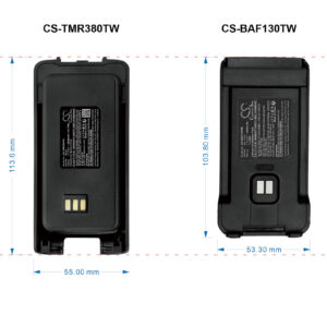 2000mAh for Baofeng UV-13 Pro,MU-5 MURS,UV-88,RT-85,GM-15 Pro,TP-8 Plus,P15UV-118246