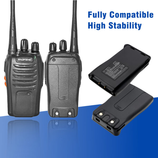 900mAh for Baofeng BF-666S,BF-777S,BF-888S,BF-666-S,BF-777-S,BF-888-S-118509
