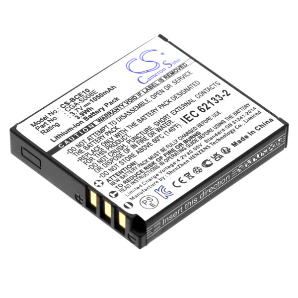 1050mAh for Leica C-LUX 2,C-LUX 3-0