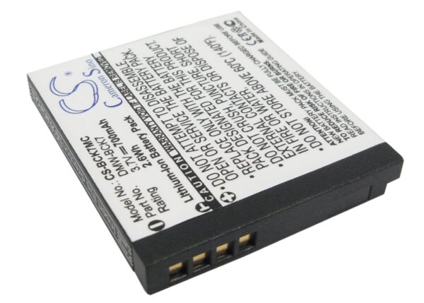 700mAh for Panasonic Lumix DMC-S3,Lumix DMC-FH2,Lumix DMC-FH25,Lumix DMC-FH27,Lumix DMC-FH27K,Lumix DMC-FH27S,Lumix DMC-FH5,Lumix DMC-FP5,Lumix DMC-FP7,Lumix DMC-FS16-115348