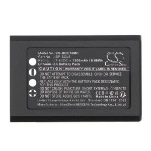 Replacement Battery for Leica BP-SCL5, M10, M10R, M10P, Lithium-ion 1200mAh 7.4 Volts-114860