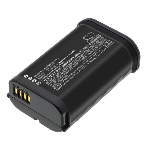 Replacement Battery for Leica BP-SCL6, Q2, Q3, SL2, SL2S, Lithium-ion 2600mAh, 7.2V-0