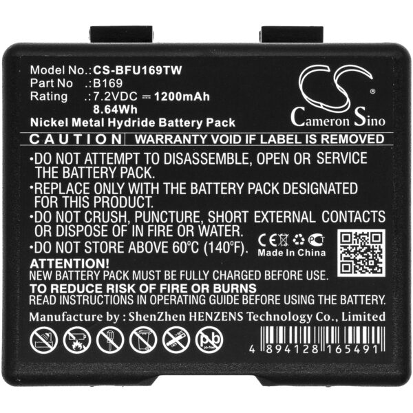 1200mAh for AEG Teleport K-118341