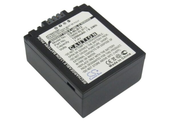 1250mAh for Panasonic Lumix DMC-G1 SLR,Lumix DMC-G1,Lumix DMC-GF1,Lumix DMC-GH1,Lumix DMC-G1A,Lumix DMC-G1K,Lumix DMC-G1R,Lumix DMC-GH1K,Lumix DMC-G1KEB-A,Lumix DMC-G1KEB-K-0 1250mAh for Panasonic Lumix DMC-G1 SLR,Lumix DMC-G1,Lumix DMC-GF1,Lumix DMC-GH1,Lumix DMC-G1A,Lumix DMC-G1K,Lumix DMC-G1R,Lumix DMC-GH1K,Lumix DMC-G1KEB-A,Lumix DMC-G1KEB-K-0