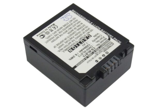 1250mAh for Panasonic Lumix DMC-G1 SLR,Lumix DMC-G1,Lumix DMC-GF1,Lumix DMC-GH1,Lumix DMC-G1A,Lumix DMC-G1K,Lumix DMC-G1R,Lumix DMC-GH1K,Lumix DMC-G1KEB-A,Lumix DMC-G1KEB-K-115951