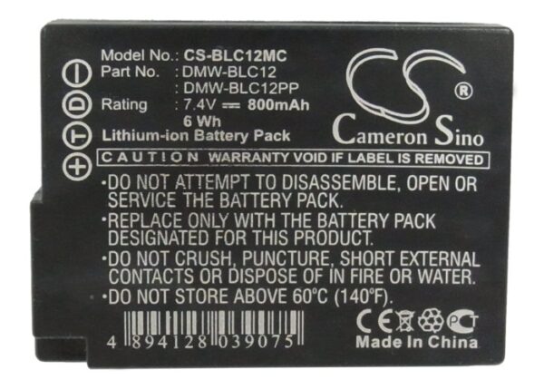 800mAh for Leica V-Lux 4,Leica Q-115388