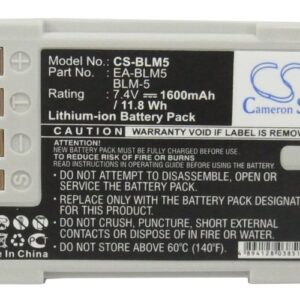 1600mAh for Olympus E3,E5,E30-115393
