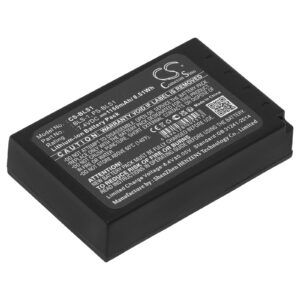 1150mAh for Olympus Evolt E-450,Evolt E-410,Evolt E-620,Evolt E-400,Evolt E-420,EP-1 Pen,E-P2 Pen,E-450,E-410,E-620-0