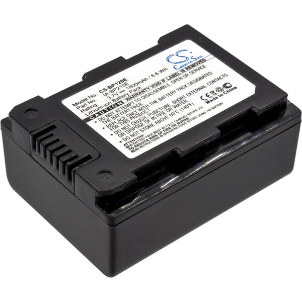 1800mAh for Samsung HMX-S10,HMX-S15,HMX-S16,HMX-H200,HMX-H203,HMX-H204,HMX-H205,SMX-F40,SMX-F43,SMX-F44-0