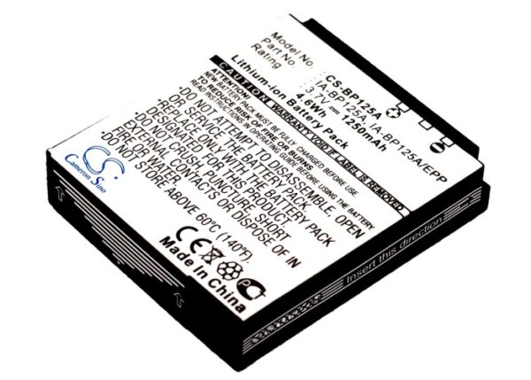 1250mAh for Samsung HMX-M20,HMX-M20BP,HMX-M20SN,HMX-M20SP,HMX-Q10,HMX-Q10BN,HMX-Q10BP,HMX-Q10EDC,HMX-Q10PN,HMX-Q10PP-0 1250mAh for Samsung HMX-M20,HMX-M20BP,HMX-M20SN,HMX-M20SP,HMX-Q10,HMX-Q10BN,HMX-Q10BP,HMX-Q10EDC,HMX-Q10PN,HMX-Q10PP-0
