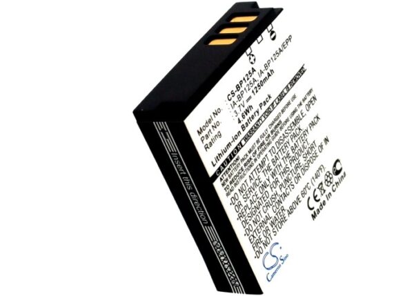 1250mAh for Samsung HMX-M20,HMX-M20BP,HMX-M20SN,HMX-M20SP,HMX-Q10,HMX-Q10BN,HMX-Q10BP,HMX-Q10EDC,HMX-Q10PN,HMX-Q10PP-115488
