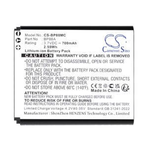 700mAh for Samsung DV200,DV300,DV300F,DV305,DV305F-115261
