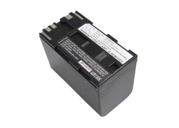 6600mAh for Canon ES-8000V,V50Hi,FV500,ES-7000es,UC-X50,Vistura,ES-6000,UC-X30Hi,V400,ES-520A-115550