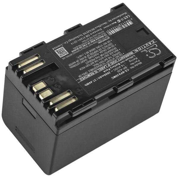 2600mAh for Canon EOS C200,EOS C200 PL,EOS C200B,EOS C300 Mark II,EOS C300 Mark II PL,CA-CP200L,XF705-115126