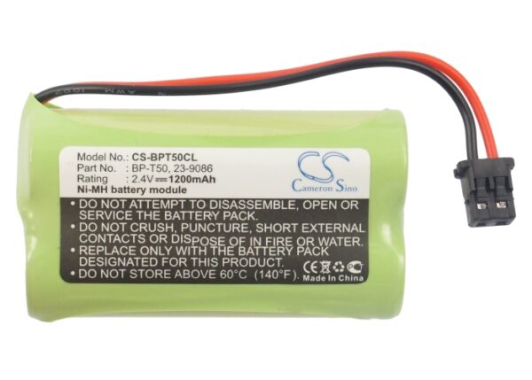 1200mAh for RADIO SHACK 960-1943,239086,9601943,CS90260-117595