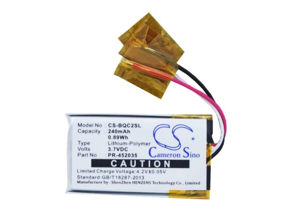 240mAh for Bose QuietComfort 20,QC20-119523
